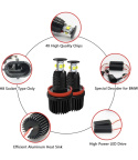 WinPower H8 40W LED Car Angel Eyes Zestaw do konwersji halogenów