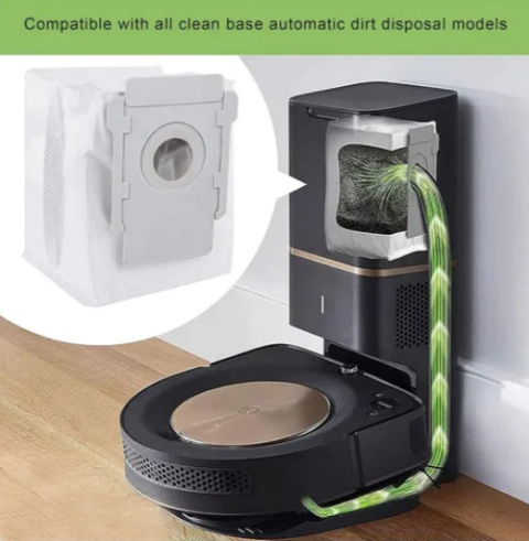 E-HAO Zestaw 10 worków do odkurzacza kompatybilnych z iRobot Roomba E-HAO Zestaw 10 worków do odkurzacza kompatybilnych z iRobot Roomba