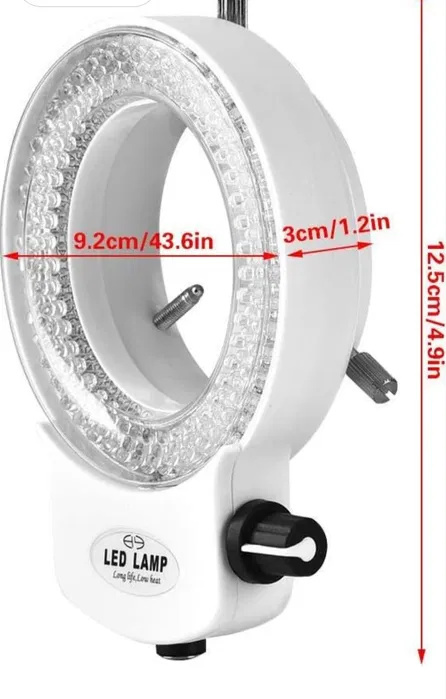 Pierścień świetlny Lampa oświetlająca do mikroskopu Pierścień świetlny Lampa oświetlająca do mikroskopu