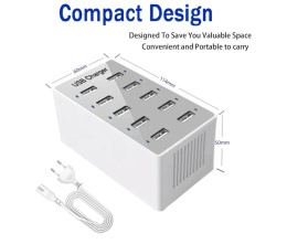 Stacja ładująca Ładowarka USB 50 W