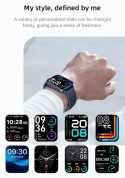Smartwatch IDW19 czarny