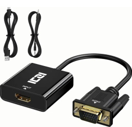 Adapter ICZI HDMI na VGA 1080P