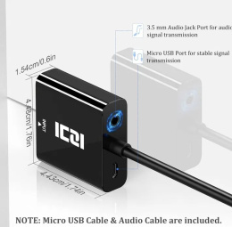 Adapter ICZI HDMI na VGA 1080P