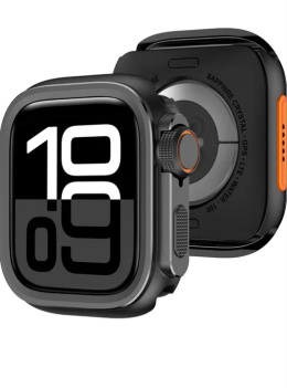 Amizee Metalowe etui 2 w 1 kompatybilne z Apple Watch Ultra 49 mm