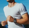 Amizee Metalowe etui 2 w 1 kompatybilne z Apple Watch Ultra 49 mm