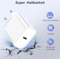 Amoner iPhone 20 W USB C ładowarka z kablem ładującym 1 m