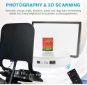 BAOSHISHAN obrotowy stół fotograficzny, średnica 35 cm