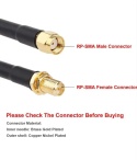 GTIWUNG RG58 kabel koncentryczny SMS 10 m