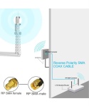 GTIWUNG RG58 kabel koncentryczny SMS 10 m