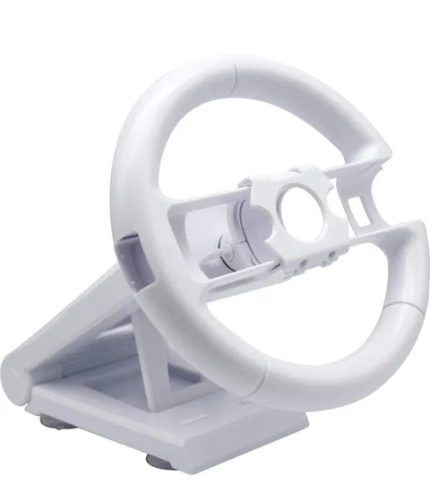 Kierownica do gier wyścigowych Nintendo Wii z 4 przyssawkami Kierownica do gier wyścigowych Nintendo Wii z 4 przyssawkami