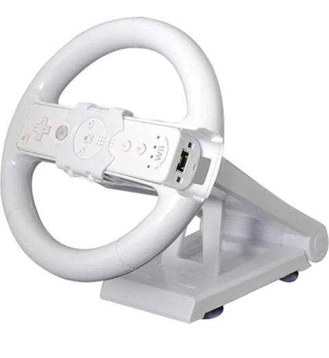 Kierownica do gier wyścigowych Nintendo Wii z 4 przyssawkami Kierownica do gier wyścigowych Nintendo Wii z 4 przyssawkami