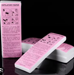 Paski do woskowania ,papier włókninowy do depilacji