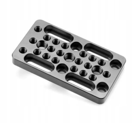 Płytka montażowa do akcesoriów SmallRig Cheese Plate gwinty 1/4" 3/8" Płytka montażowa do akcesoriów SmallRig Cheese Plate gwinty 1/4" 3/8"