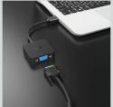 Adapter HDMI na VGA 1080p 60Hz ICZI