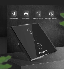 Przełącznik rolet Maxcio WF-CS01 WiFi czarny