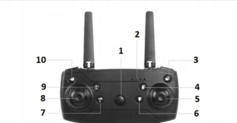 Dron E88 PRO HD ZDALNE sterowanie 2.4 GHz futerał Dron E88 PRO HD ZDALNE sterowanie 2.4 GHz futerał