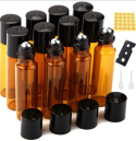 Butelka fiolka szklana ROLL ON 12 szt 5ml