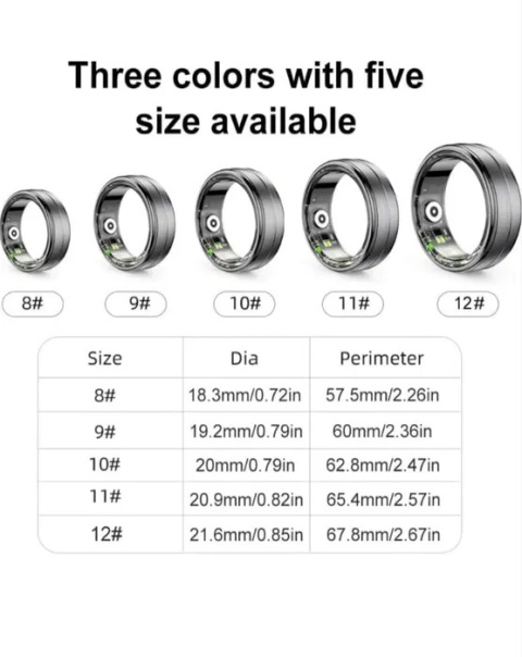 R06 Smart Ring rozmiar 12 R06 Smart Ring rozmiar 12