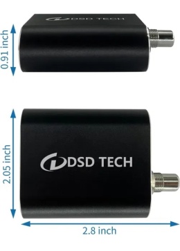 DSD TECH SH-AU01B USB na optyczny adapter audio