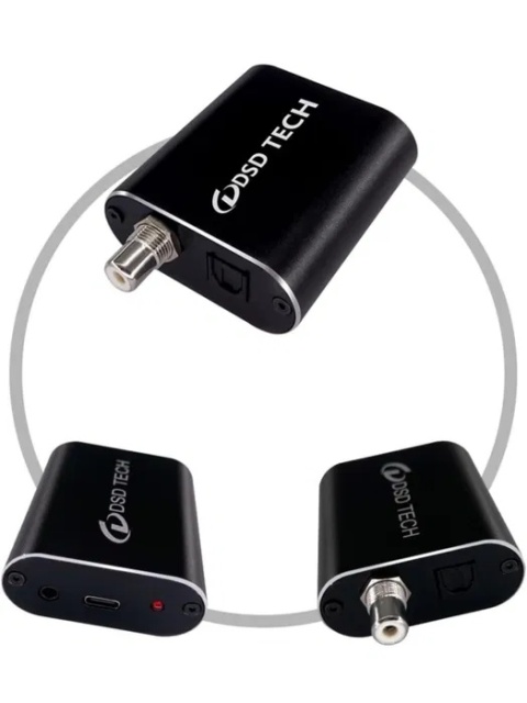 DSD TECH SH-AU01B USB na optyczny adapter audio DSD TECH SH-AU01B USB na optyczny adapter audio