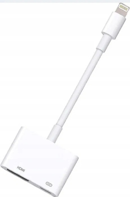 Przejściówka adapter z lightning do HDMI i typ