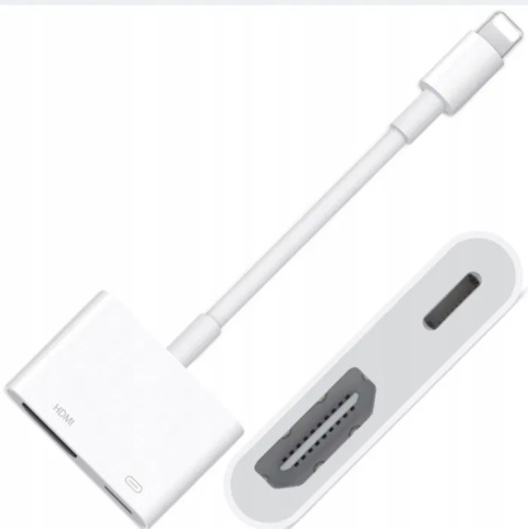 Przejściówka adapter z lightning do HDMI i typ Przejściówka adapter z lightning do HDMI i typ