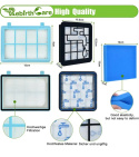 Rebirthcare 3 sztuki filtrów do odkurzacza Philips