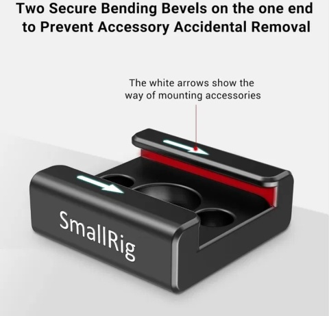 SMALLRIG Cold Shoe Mount Uchwyt do Zimnej Stopki 2 szt SMALLRIG Cold Shoe Mount Uchwyt do Zimnej Stopki 2 szt