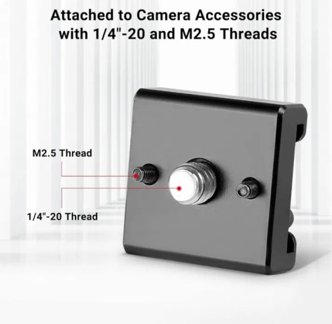 SMALLRIG Cold Shoe Mount Uchwyt do Zimnej Stopki 2 szt SMALLRIG Cold Shoe Mount Uchwyt do Zimnej Stopki 2 szt