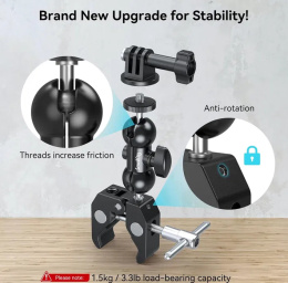 SmallRig zacisk i uchwyt do kamery sportowej- adapter