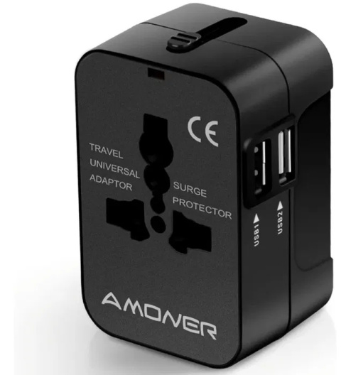 Uniwersalny adapter podróżny Amoner