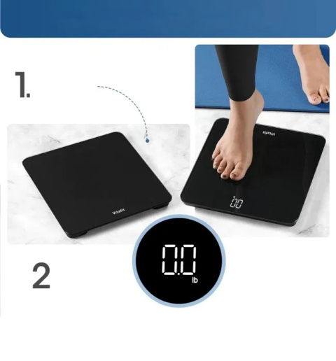 Waga cyfrowa Vitafit VT726 z wyświetlaczem Waga cyfrowa Vitafit VT726 z wyświetlaczem