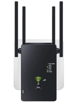 Wzmacniacz Wi-Fi 1200 Mbit/s Dual Band 2,4 GHz + 5 GHz Glxertvz