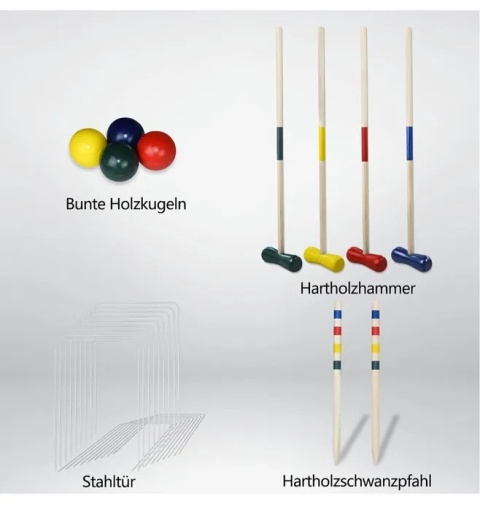Aufun Croquet Set do gry w krokieta Aufun Croquet Set do gry w krokieta