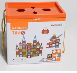 BEEYOUK Magnetyczne Klocki 120 Elementów