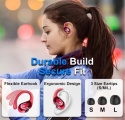 Bezprzewodowe słuchawki sportowe, słuchawki Bluetooth 5.3 Rulefiss