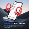 Bezprzewodowe słuchawki sportowe, słuchawki Bluetooth 5.3 Rulefiss