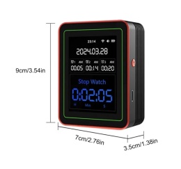 Czujnik powietrza z pomiarem wilgotności CO2 TVOC HCHO formaldehydu