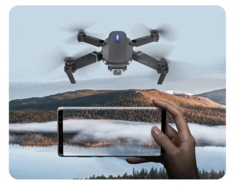 Dron z kamerą E88 HD Dron z kamerą E88 HD
