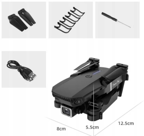 Dron z kamerą E88 HD Dron z kamerą E88 HD