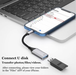 IVSHOWCO Adapter Lightning na USB