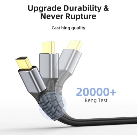Kabel HDMI 2.1 Looyotul 8K 2m Kabel HDMI 2.1 Looyotul 8K 2m