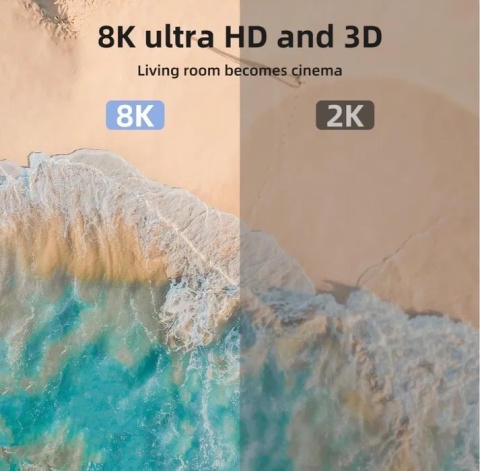Kabel HDMI 2.1 Looyotul 8K 2m Kabel HDMI 2.1 Looyotul 8K 2m