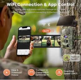 Kamera szlakowa Solareye zasilana energią słoneczną z WiFi