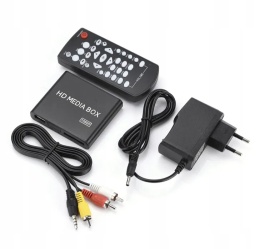Odtwarzacz media player Mini Box 1080P HDMI USB SD