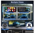 PODOFO Bezprzewodowy CarPlay z ekranem dotykowym i kamerą samochodową