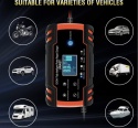 URAQT prostownik do akumulatora samochodowego, 12 V/24 V