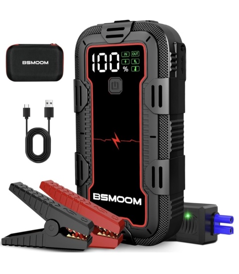 BOOSTER 5000A Starter Rozruch Powerbank, etui,