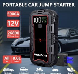 BOOSTER 5000A Starter Rozruch Powerbank, etui,