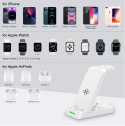 Stacja ładująca 3 w 1 do Apple Watch i iPhone Ainpow